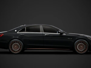 Mercedes-AMG S 65 Final Edition weltweit v222 2019 3D Modell