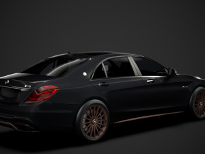 mercedes-amg s 65 final edition worldwide v222 2019 3D Модель