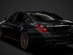 Mercedes-AMG S 65 Final Edition weltweit v222 2019 3D Modell