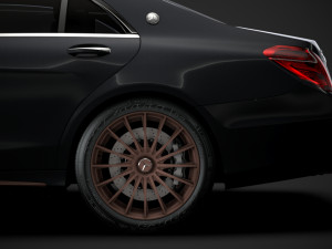 mercedes-amg s 65 final edition worldwide v222 2019 3D Модель