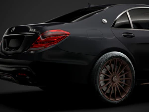 Mercedes-AMG S 65 Final Edition weltweit v222 2019 3D Modell