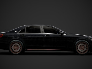 mercedes-amg s 65 final edition worldwide v222 2019 3D Модель