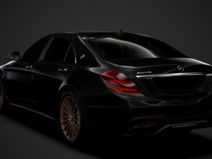 mercedes-amg s 65 final edition worldwide v222 2019 3D Модель