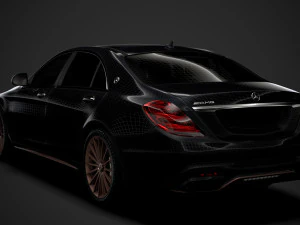 Mercedes-AMG S 65 Final Edition weltweit v222 2019 3D Modell