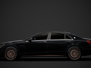 mercedes-amg s 65 final edition worldwide v222 2019 3D Модель