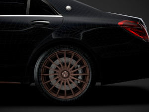 mercedes-amg s 65 final edition worldwide v222 2019 3D Модель