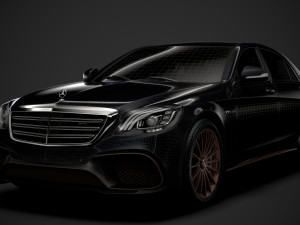 mercedes-amg s 65 final edition worldwide v222 2019 3D Модель