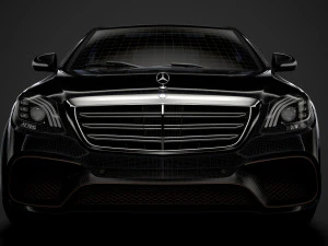Mercedes-AMG S 65 Final Edition weltweit v222 2019 3D Modell