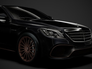 mercedes-amg s 65 final edition worldwide v222 2019 3D Модель