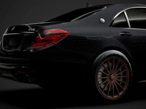 Mercedes-AMG S 65 Final Edition weltweit v222 2019 3D Modell