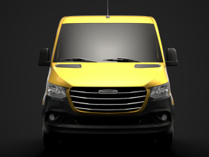 freightliner sprinter chassis single cab l3 rwd 2019 Modelo 3D