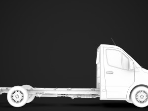 freightliner sprinter chassis single cab l3 rwd 2019 Modelo 3D