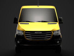 freightliner sprinter chassis single cab l3 rwd 2019 Modelo 3D
