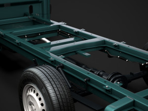 ram sprinter chassis single cab l3 rwd 2019 3D 모델