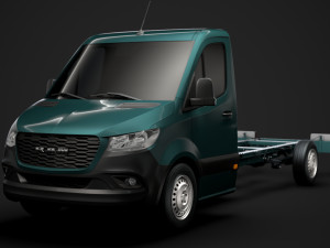 ram sprinter chassis single cab l3 rwd 2019 3D 모델