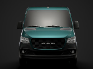 ram sprinter chassis single cab l3 rwd 2019 3D 모델