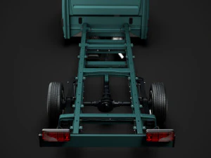 ram sprinter chassis single cab l3 rwd 2019 3D Model