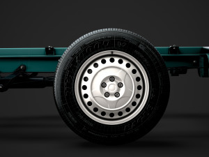 ram sprinter chassis single cab l3 rwd 2019 3D 모델