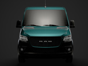 ram sprinter chassis single cab l3 rwd 2019 3D 모델
