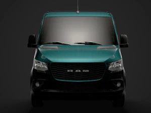 ram sprinter chassis single cab l3 rwd 2019 3D Model