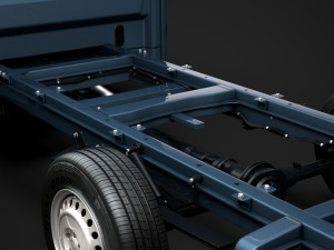 freightliner sprinter chassis crew cab l3 rwd 2019 Modelo 3D