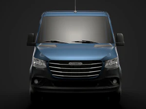 freightliner sprinter chassis crew cab l3 rwd 2019 3D Model