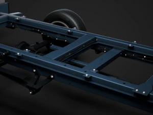 freightliner sprinter chassis crew cab l3 rwd 2019 3D Model