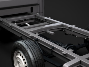 mercedes sprinter chassis crew cab l3 rwd 2019 Modelo 3D