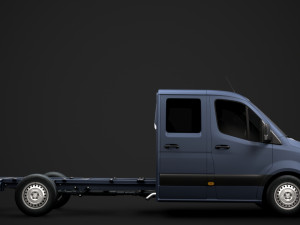 ram sprinter chassis crew cab l3 rwd 2019 Modelo 3D