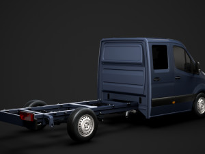 ram sprinter chassis crew cab l3 rwd 2019 Modelo 3D