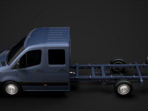 ram sprinter chassis crew cab l3 rwd 2019 Modelo 3D