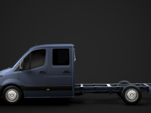 ram sprinter chassis crew cab l3 rwd 2019 Modelo 3D