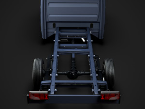 ram sprinter chassis crew cab l3 rwd 2019 Modelo 3D