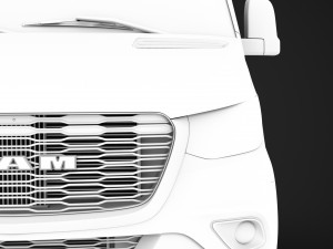 ram sprinter chassis crew cab l3 rwd 2019 Modelo 3D