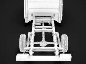 ram sprinter chassis crew cab l3 rwd 2019 Modelo 3D
