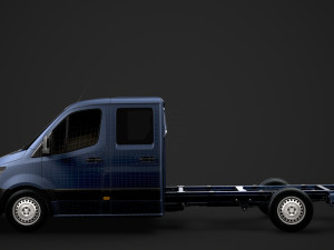 ram sprinter chassis crew cab l3 rwd 2019 Modelo 3D
