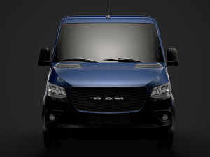 ram sprinter chassis crew cab l3 rwd 2019 Modelo 3D