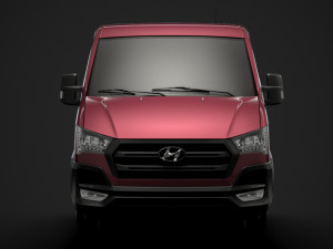 hyundai h350 chassis single cab lwb 2019 3D 모델