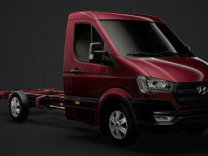 hyundai h350 chassis single cab lwb 2019 3D 모델