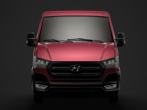 hyundai h350 chassis single cab lwb 2019 3D 모델