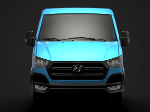 hyundai h350 chassis single cab swb 2019 3D Model