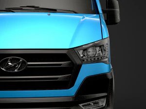 hyundai h350 chassis single cab swb 2019 3D Model
