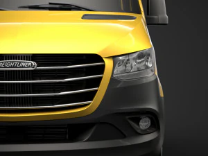 Freightliner sprinter chassi tripula&ccedil;&atilde;o cabine l2 fwd 2019 Modelo 3D