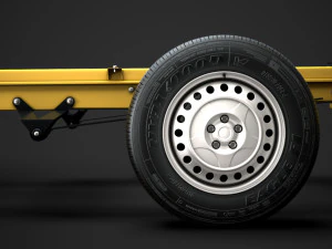 Freightliner sprinter chassi tripula&ccedil;&atilde;o cabine l2 fwd 2019 Modelo 3D