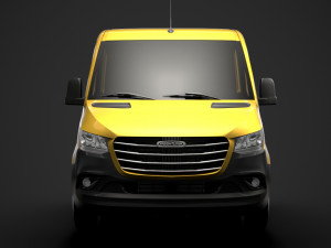 freightliner sprinter chassis crew cab l2 fwd 2019 3Dモデル