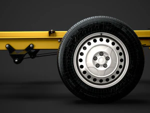 Freightliner sprinter chassi tripula&ccedil;&atilde;o cabine l2 fwd 2019 Modelo 3D