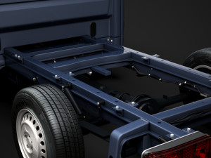 freightliner sprinter chassis crew cab l2 rwd 2019 3D 模型