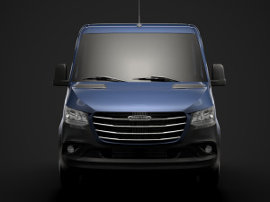 freightliner sprinter chassis crew cab l2 rwd 2019 3D 模型