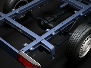 freightliner sprinter chassis crew cab l2 rwd 2019 3D 模型