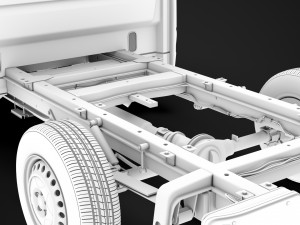 freightliner sprinter chassis crew cab l2 rwd 2019 3D 模型